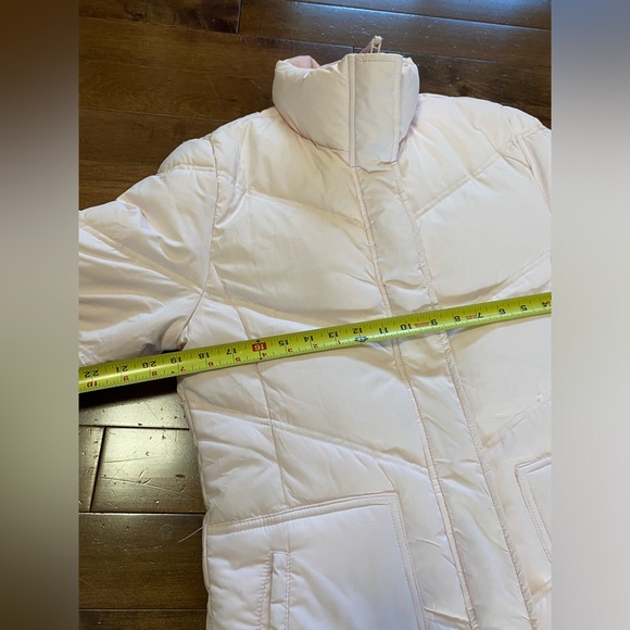 Y exchange Down Feathers Light Baby pink jacket women’s S - Picture 3 of 16